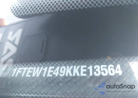 2019 Ford F-150 Lariat из США, поврежденный, VIN 1FTEW1E49KKE13564